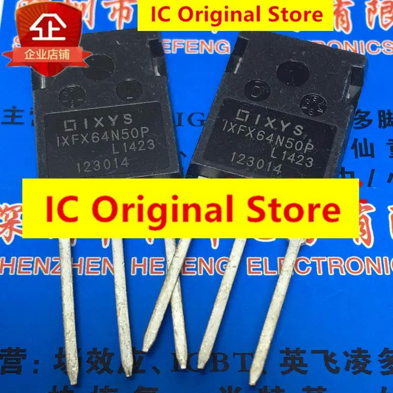 5pcs IXFX64N50P New Import Spot TO-247 500V 64A 64N50P MOS Field Effect Tube Power Transistor Commonly Used Power Supply IXFX64N50