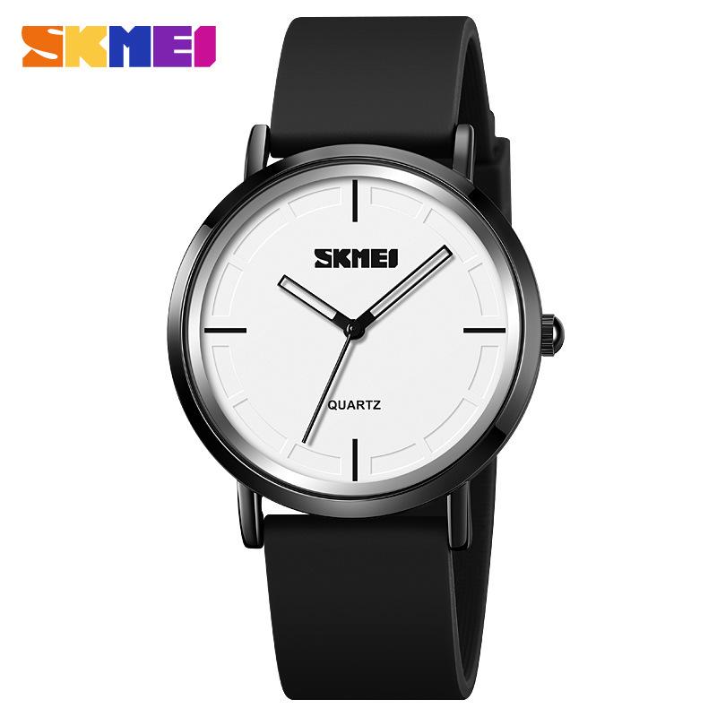 Shikemei Men's Retro Silicone Strap Waterproof Quartz Watch