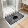 Kylian Mbappe Flannel Kitchen Mat Christmas Soft Area Rug Non Slip Floor Carpet Home Decoration