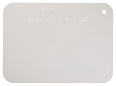 KAI Cat Soft Sheet Cutting Board Nyammy Warm Gray Made In Japan DH2737