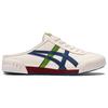 ONITSUKA TIGER Machuation Sabot Synthetic Leather Half Slip-On Comfortable Shock Absorption Non-Slip Low-Top Casual Shoes Unisex Sneaker 1183C012-105