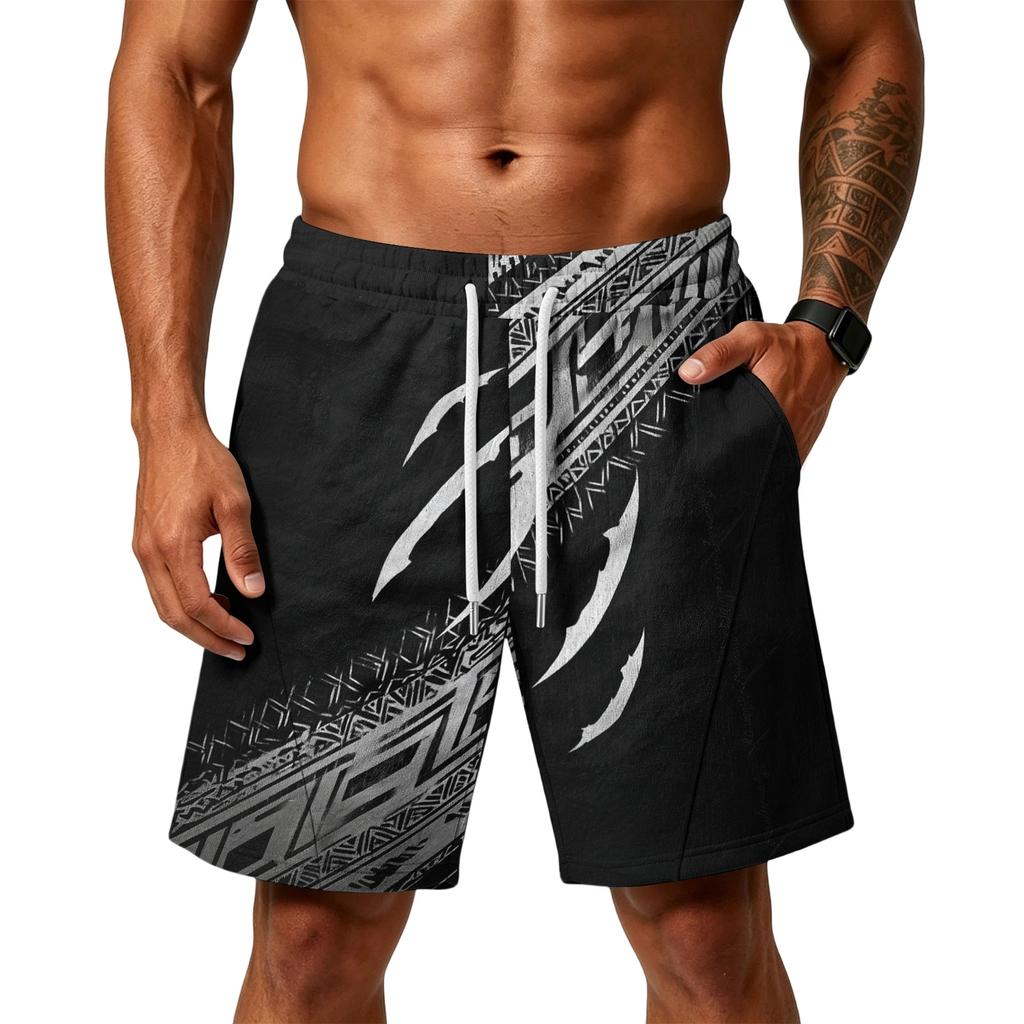 Men's Loose Fit Air Layer Athletic Shorts with Pockets Drawstring Waistband Comfortable Gym Training Beach Casual Shorts