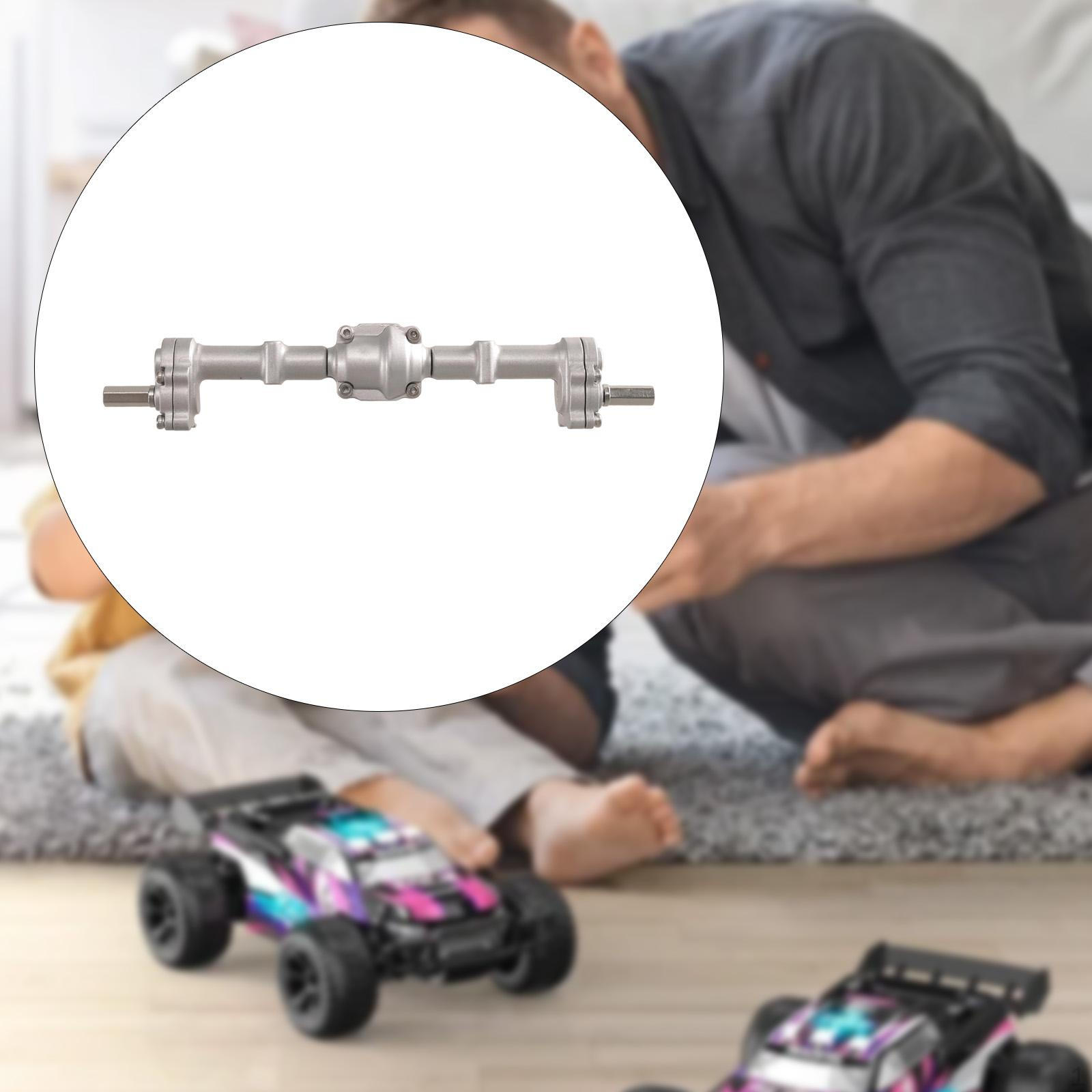 

RC Rear Axle Door Bridge Car Part Metal for MN82 1:12 Remote Control срібний