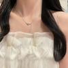 Tassel Star Necklace Women's Simple Fashion High Sense Small Star Pendant Niche Design Diamond Clavicle Chain