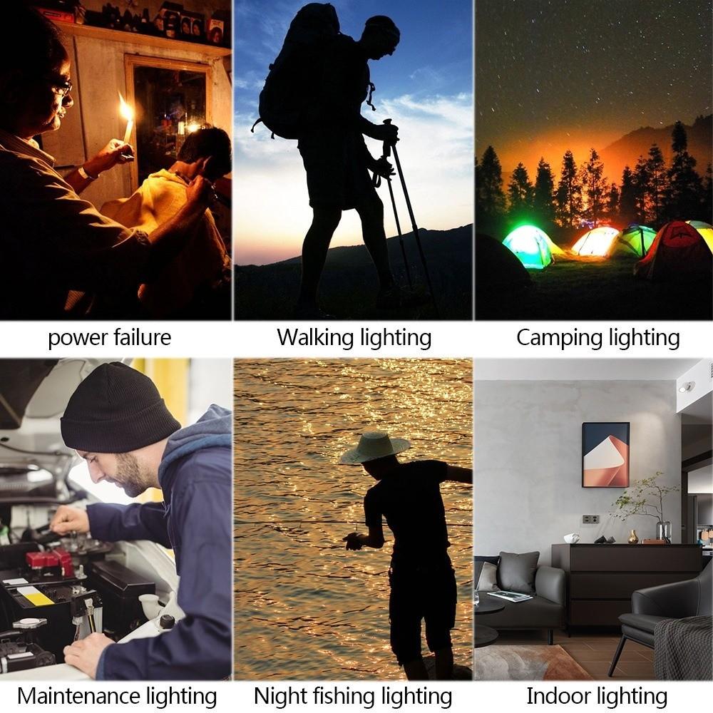 Telescopic LED Camping Light Foldable Tent Lantern New Night Light Camping