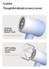 High-Power 800W ABS Electric Household Portable Hair Dryer Strong Airflow Quick-Drying Hot/Cold Air 3-Speed Settings Hotels