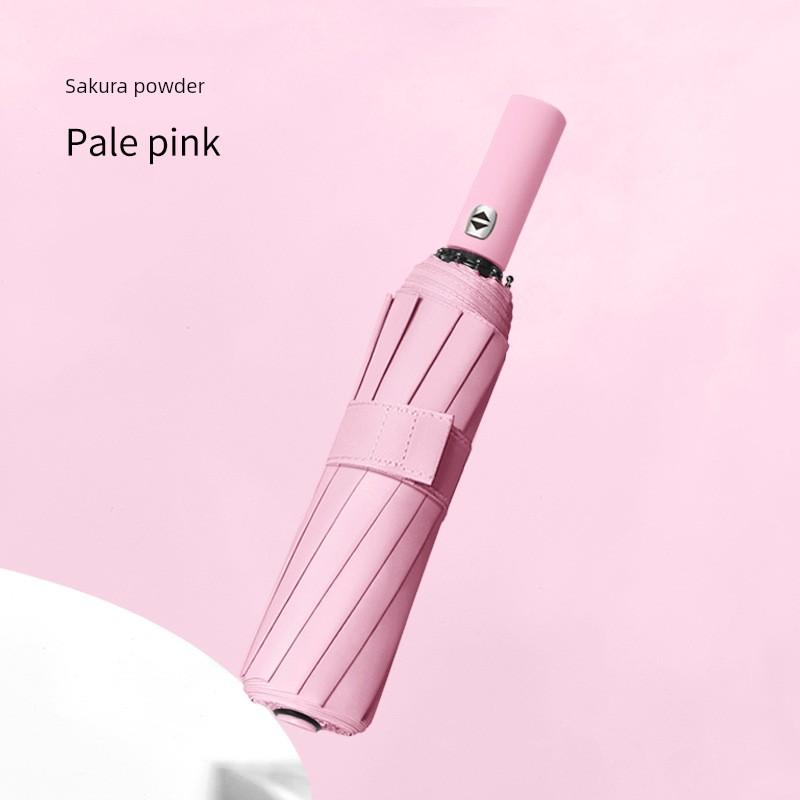 Umbrella for Both Rain and Sun, Enlarged and Reinforced with 24 Ribs, Fully Automatic, Wind-Resistant, Unisex Sunshade Umbrella, Sun Protection, Uv