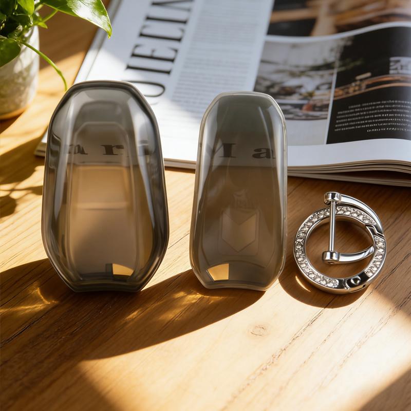 Transparent Black Tpu For Peugeot 208 Ds3 308 5008 Ds5 Ds6 For Citroen C3 C4 C5 X7 C2 Remote Car Key Case Cover Fob Accessories