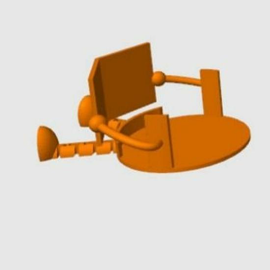 3D Printed Decorative Ornaments Storage for Home: Living Room and Bathroom Toilet Paper Holder