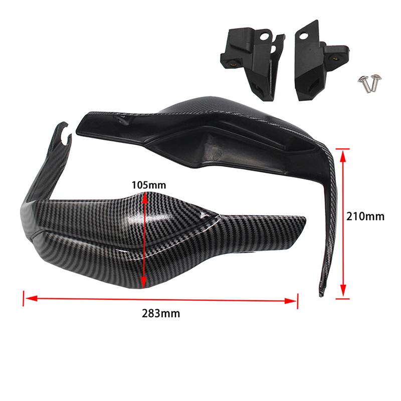 Carbon Fiber Handguards for Honda X-ADV 750 2017-2020 Motorcycle Hand Guards Wind Deflector Shield Handlebar Protector