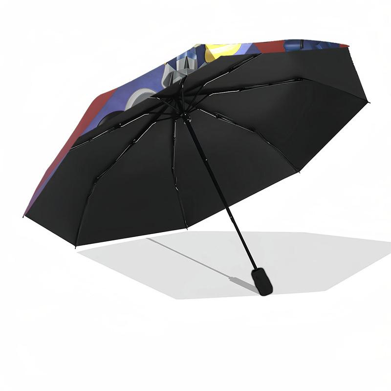 Robo Hero- Automatic Opening and Closing, 8-rib Structure Portable Umbrella, Suitable for Men and Women In All Seasons - Perfect Gift for Ho