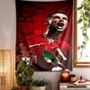 Cr7 Portugal Pattern Tapestry Wall Hanging Boho Aesthetic Wall Blanket For Bedroom Living Room Dorm Home Wall Decor 1012659