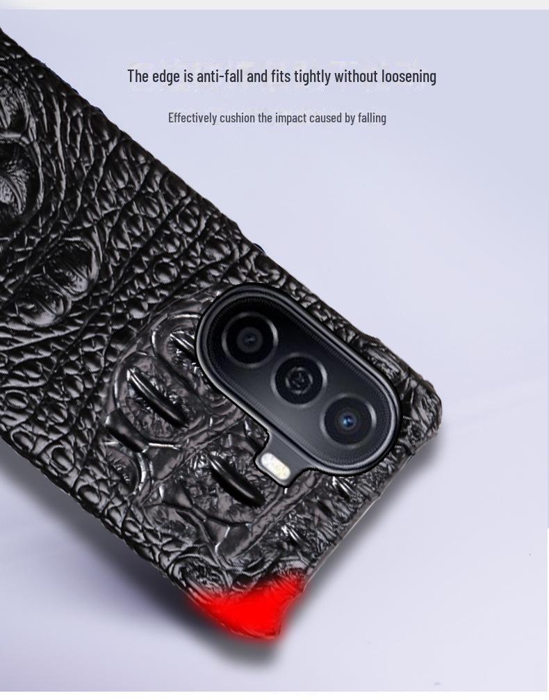 Huawei Enjoy 60/50Pro Crocodile Skull Leather Case, Half Coverage, for Enjoy 20Plus