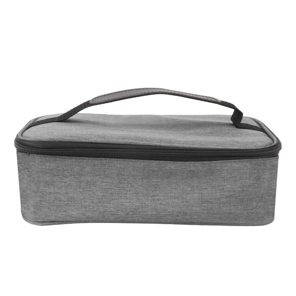 Large Capacity Lunch Bag Leakproof Portable Handle Insulated Lunch Bag Thermal Insulated Soft Cooler Cooler Lunch Bag Camping