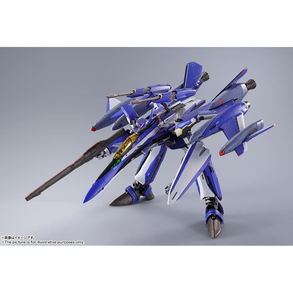 TAMASHII NATIONS DX Chogokin Macross Delta YF-29 Durandal Valkyrie Maximilian Genius Figure 220mm ABS Diecast Painted Action Figure