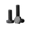 High-Strength Full/Half Thread Hex Head Screws - Black Oxidized Finish