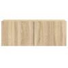 Vidaxl 3-Cz. TV Cabinet Set, Sonoma Oak, Wood-Based Material