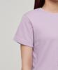 MUSINSA STANDARD WOMAN Women'S Crew Neck Crop T-Shirt [Lilac]