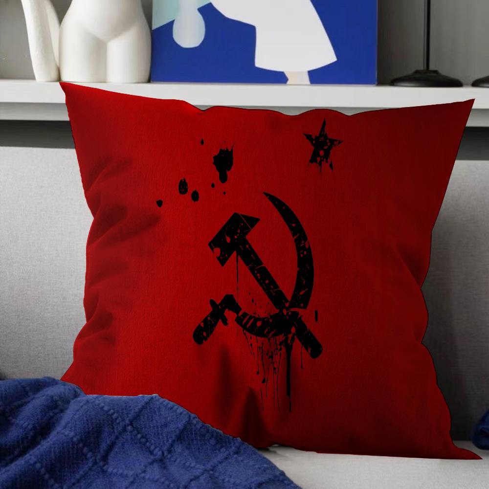 CCCP USSR Soviet Personalized Pillow Cover Kids Bedroom Wild Party Decor Pillowcase Kid Birthday Shower Gift
