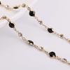50cm/100cm Color Rhinestone Chain Color Retention Copper Chain DIY Bracelet Necklace Accessories