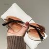 Fashion Retro Rimless Oval Sunglasses for Women Vintage Gradient Multicolor Sun Glasses Luxury Outdoor Travel Sun Shade Eyewear