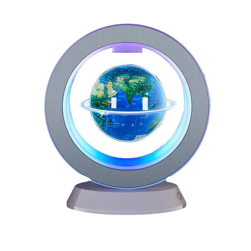 Deepseek AI Smart Levitation Globe: Soy Bean Magnetic, Talking, Suspended AR Ornament.