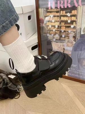 Fashion Ladies Pumps Gothic with Medium Heels Platform Japanese Style Lolita Women's Shoes Mary Jane Loafers Korean Wholesale Lastest 39