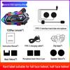 Y20 Waterproof Bluetooth Helmet Headset with RGB Lights and Heavy Bass