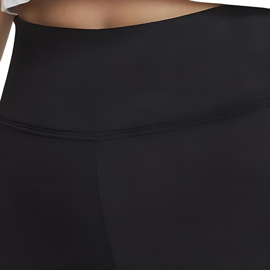 Nike Leg-A-See Small Swoosh Embroidered Sports Yoga Cycling Fitness Tight Shorts Women Shorts Black CJ2662-010