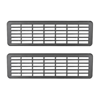 Copertura Sfiato Sottosedile Auto Costruzione in ABS Griglia di Ventilazione Resistente ai Passi Griglia di Ventilazione in ABS Adatta per Veicolo