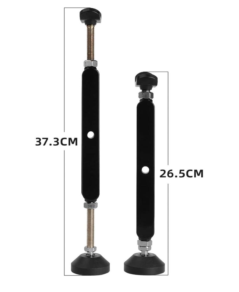 Motorcycle Maintenance Rear Easy Bike Effective Length Side Jack Up Stand, Lift-Up Stand, Anti-Tip, 265-373mm, Stand,