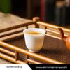 Gold Thread Porcelain Gongfu Tea Cup - Traditional White Ceramic for Home Use