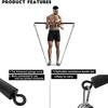 Complete Pilates Bar Set with Yoga and Resistance Accessories for Home Use