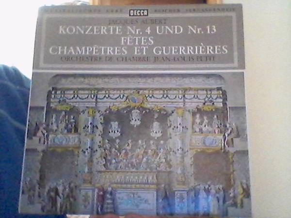 

LP Record JACQUES AUBERT ORCHESTRE DE CHAMBRE Konzerte Nr. 4 Und Nr. 13 Ftes C SMD1507 Decca 1965 Germany Classical Used