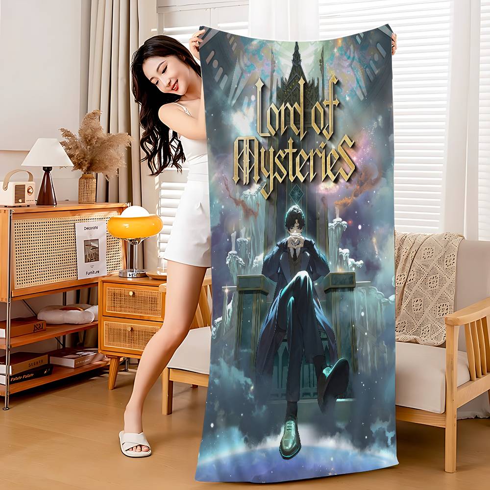 Lord of Mysteries Anime Microfiber Blanket Quick Drying Beach Towels Oversized Printing Super Absorbent Pool Towel Blanket
