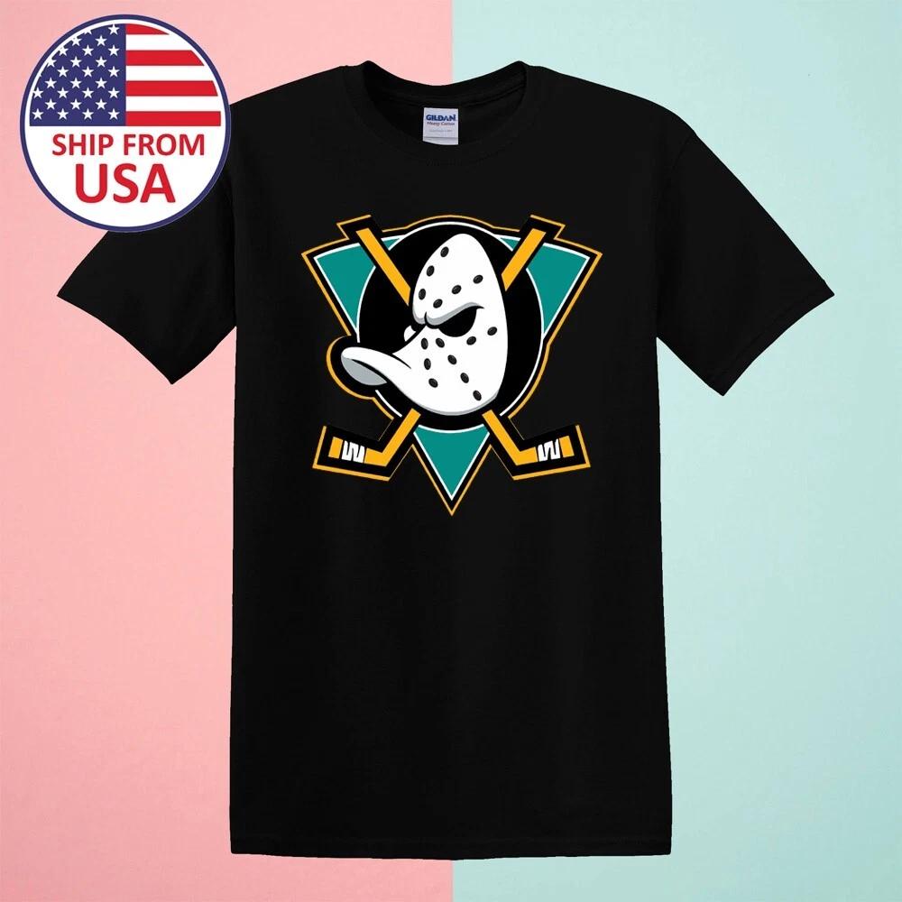 Mighty Ducks Anaheim Men s Black Size S-5XL S
