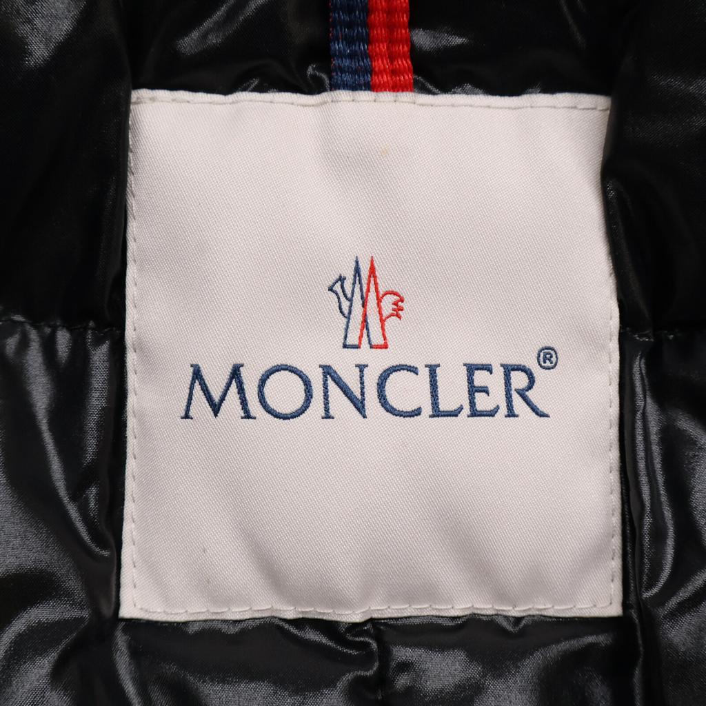Moncler MONTICOLE Down Hoodie with Fur Coat 2 blackUsed