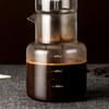 600ml Ice Dripper Coffee Maker Borosilicate Glass Iced Coffee Brewer Clear Drip Coffee Pot  Home