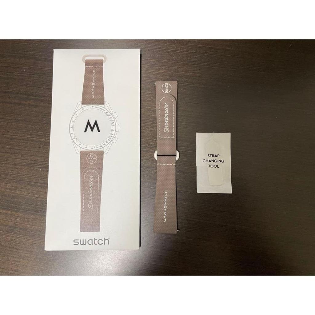 Used MoonSwatch Official Rubber Strap