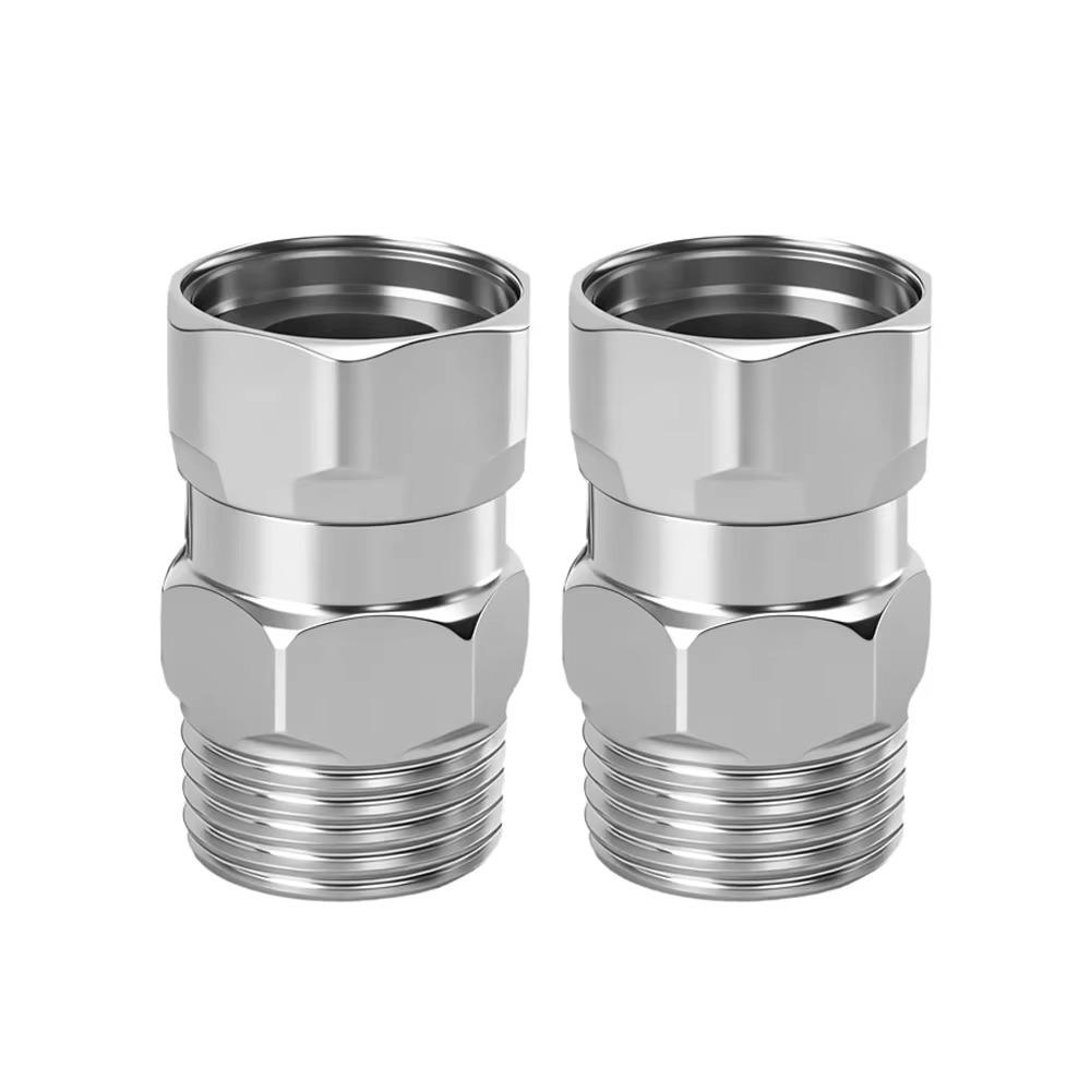 304 Stainless Angle Valve Connector 360 Rotatable Swivel Joint New Faucet Adapter Home Plumbing