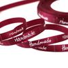 (25 Yards/lot) 10mm White Printed Handmade Ribbon Colored Romantic Gift Wrap Ribbons