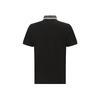 Emporio Armani SS23 Logo Striped Print Casual Short Sleeve Polo Shirt Men Polo Shirts Black 3R1F67-1JCYZ-0091