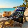 Kw Heavy Trucks Customize Text Beach Towel Super Soft Microfiber Quickdry Fabric Suitable for Swimming Gym Camping Yoga Vacation