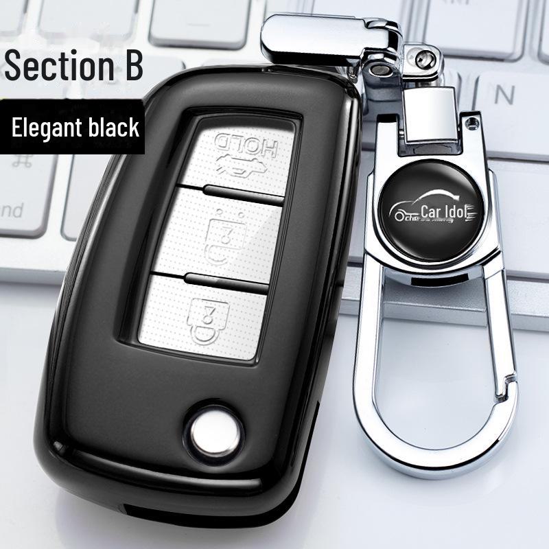 Wysokiej klasy obudowa pilota do samochodu Dongfeng Nissan Sylphy, Qijun, Teana, Qashqai, Tiida, Kicks.