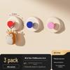 Strong Adhesive No-Drill Suction Cup Hook for Towel and Clothes Storage Behind Doors
