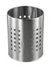 Sleek Design Stainless Steel Cutlery Holder with Efficient Drainage System