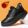 Winter Men's Shoes Comfortable Cold Proof Warmth Durable Slip Resistant Outsole Men's Shoes