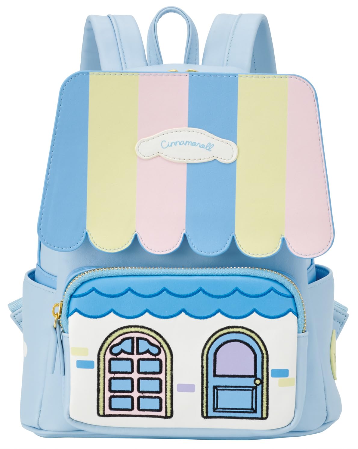 

Skater Mini Sanrio House-Shaped Backpack, Cinnamoroll, RYUL60-A