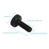 6 Pcs Tremolo Bridge String Locking Screw Metal Electric Guitar Tremolo Bridge Fine Tuning Screws