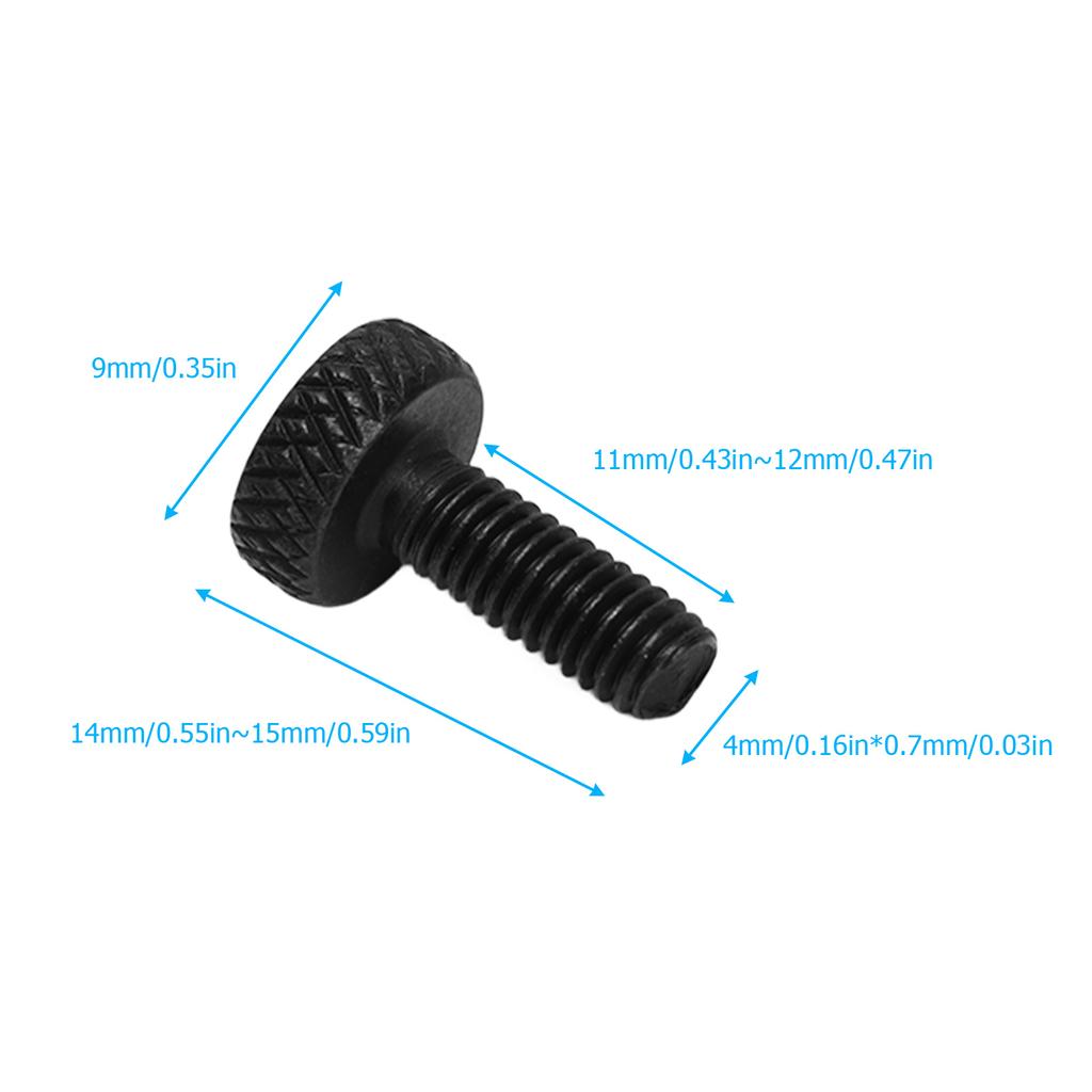 6 Pcs Tremolo Bridge String Locking Screw Metal Electric Guitar Tremolo Bridge Fine Tuning Screws